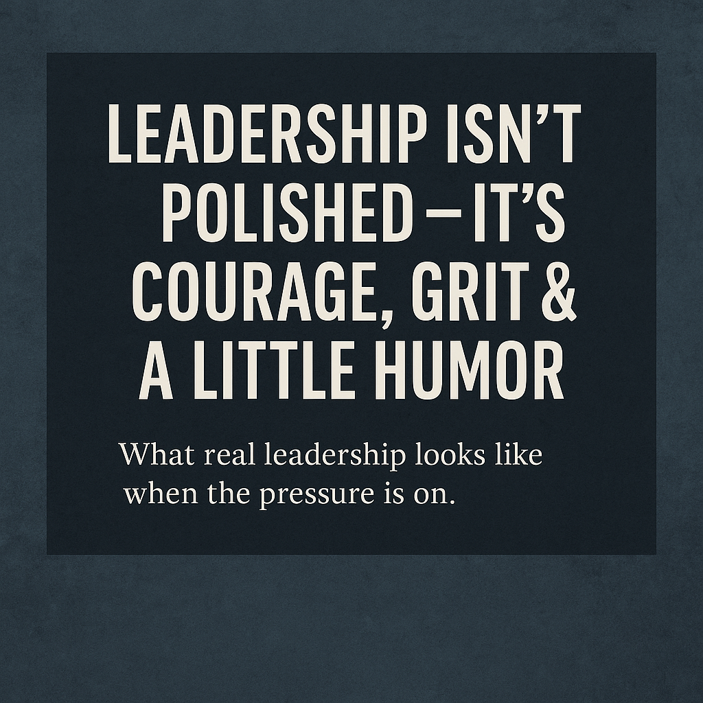 When the Pressure Hits: How Real Leaders Show Up